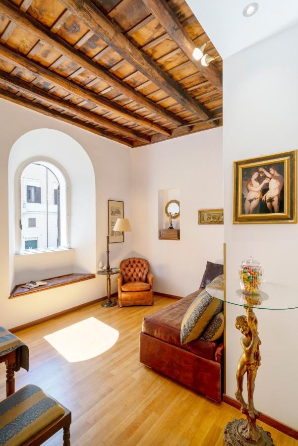 Ferienwohnung Pantheon Caravaggio'S House Rom Exterior foto